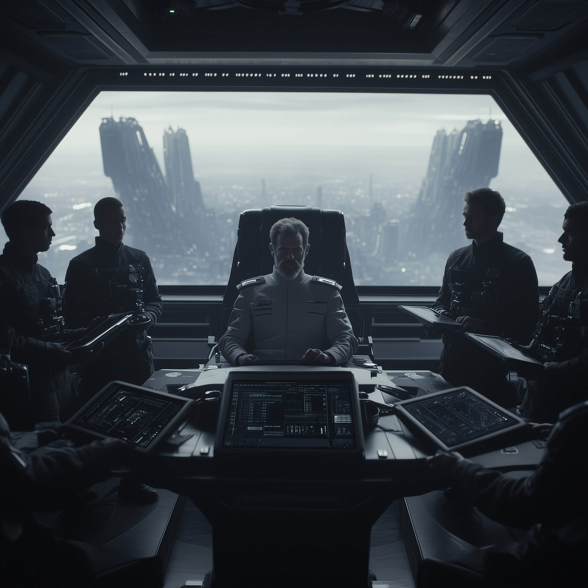 A drawing of Admiral Williams.