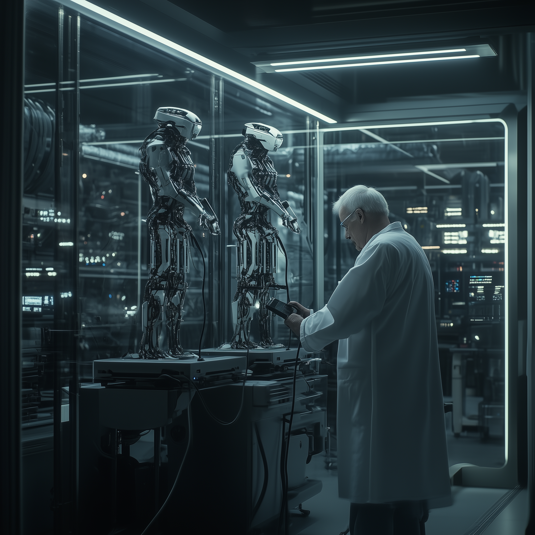 A drawing of Alexey Popov.